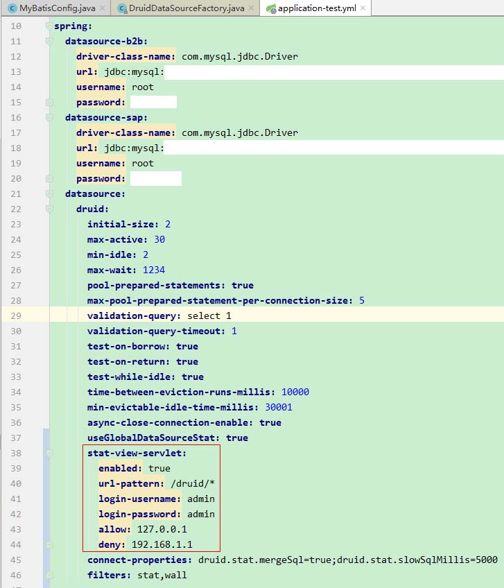 怎么解决druid监控页面SQL不显示的问题