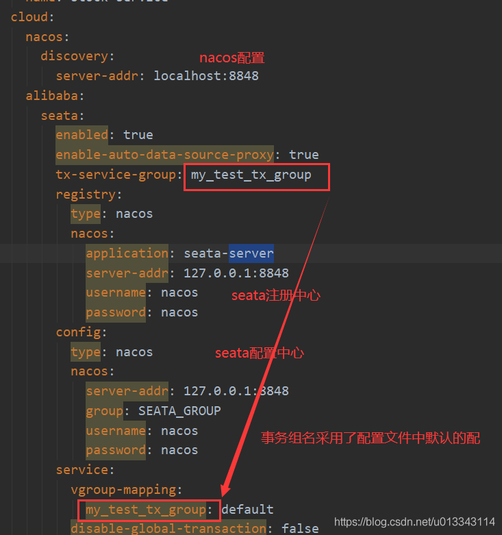 SpringCloud Alibaba用Seata处理分布式事务的方法