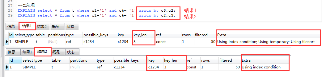 mysql聯合索引的使用規則有哪些