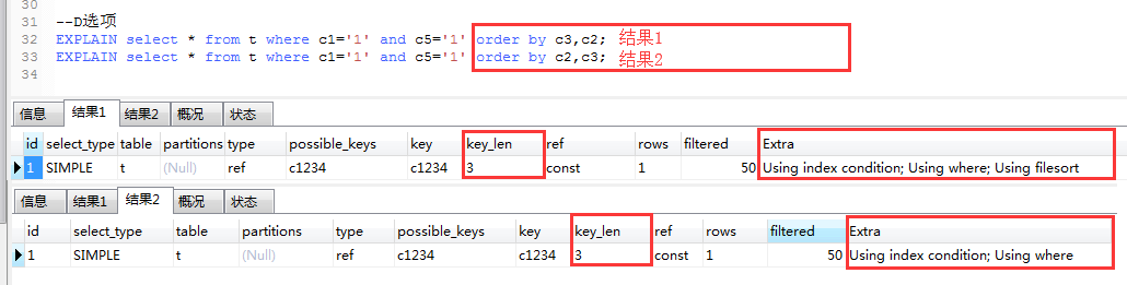 mysql聯合索引的使用規則有哪些