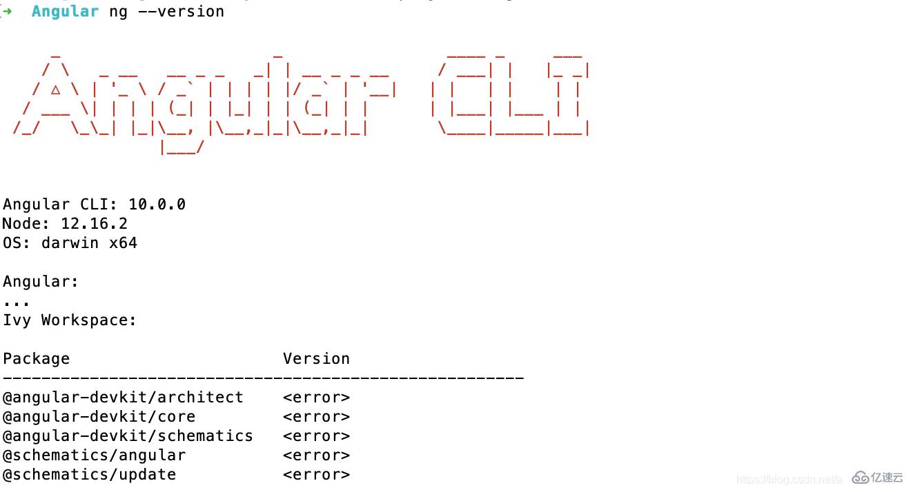 Angular CLI工具如何搭建并运行一个简单项目