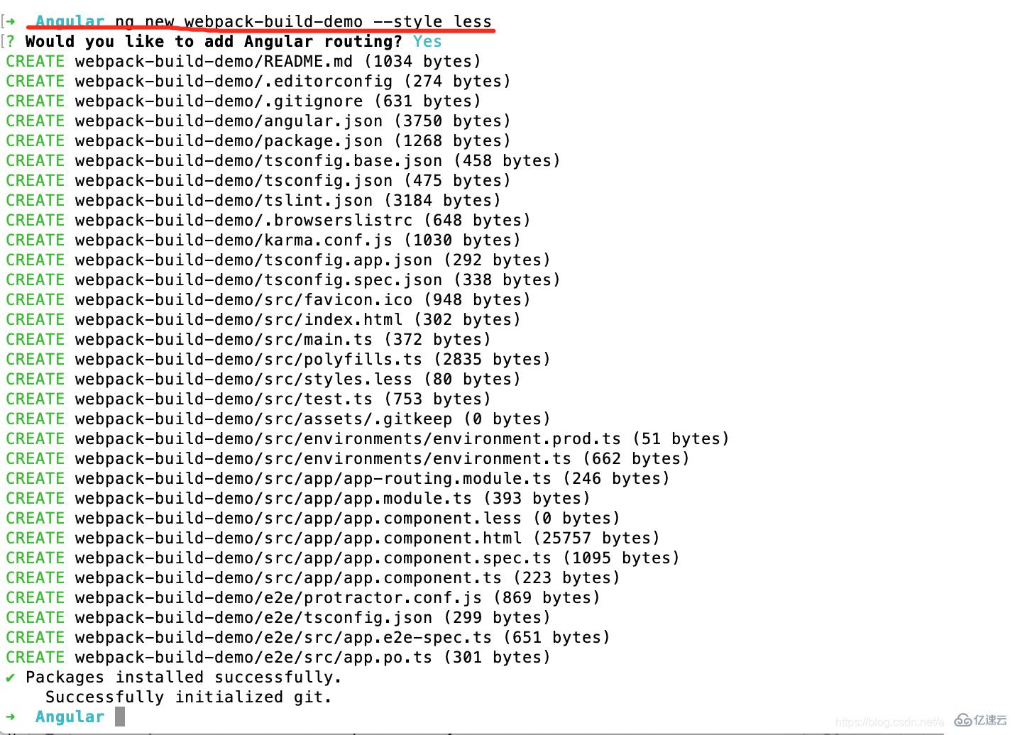 Angular CLI工具如何搭建并运行一个简单项目