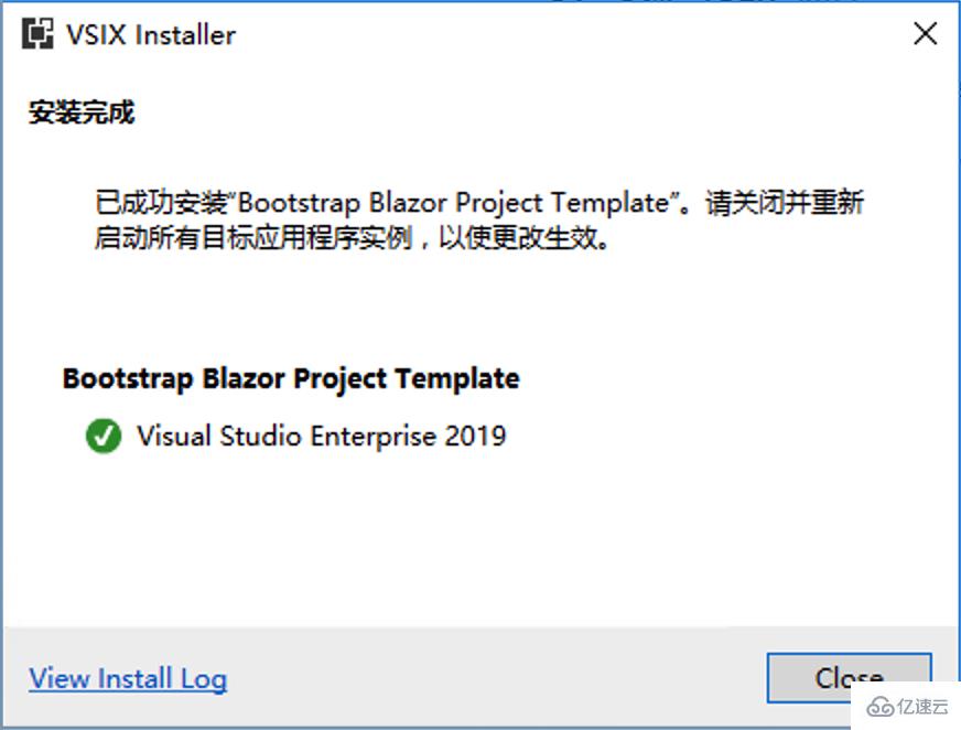 bootstrap 4 visual studio 2019