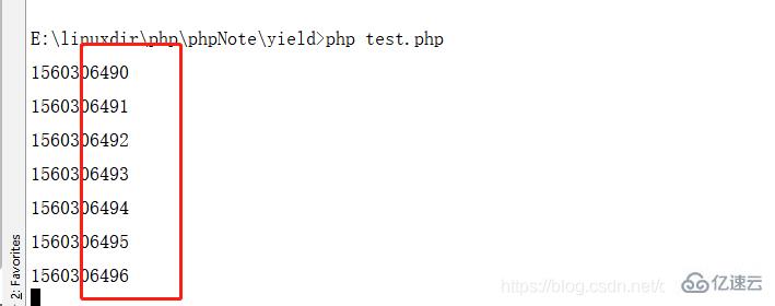php中yield的用法