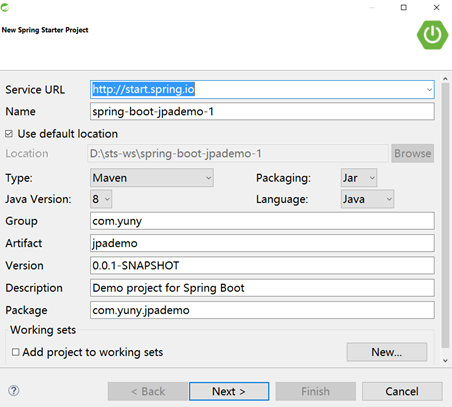 Spring boot中JPA访问MySQL数据库的实现方法