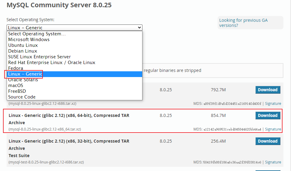 Linux中mysql 8.0.25如何安装配置