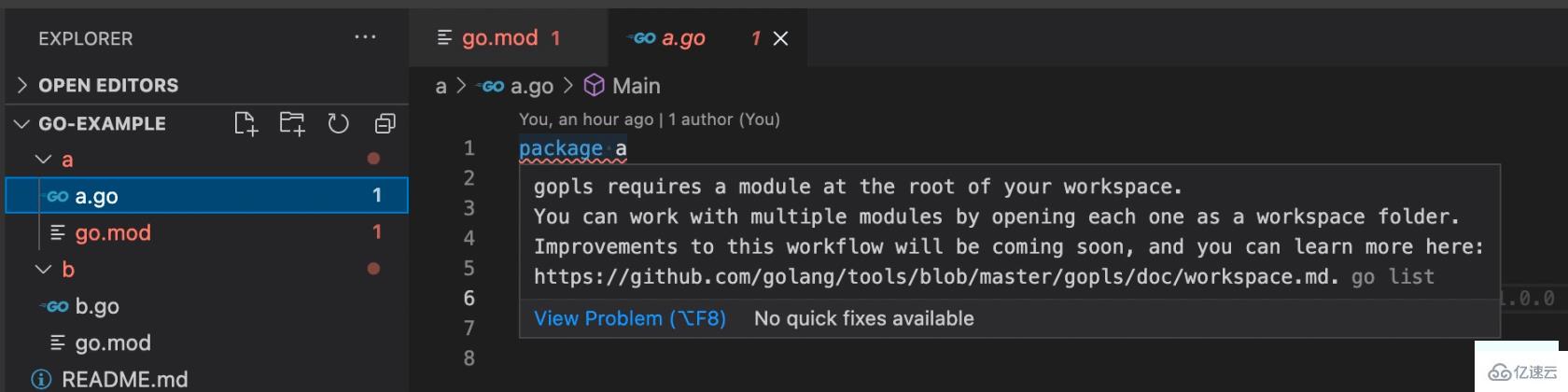 怎么在单个仓库中支持多个go mod模块