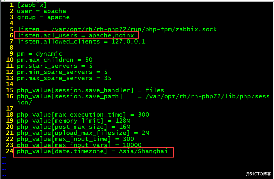 nginx的zabbix 5.0安装部署的方法