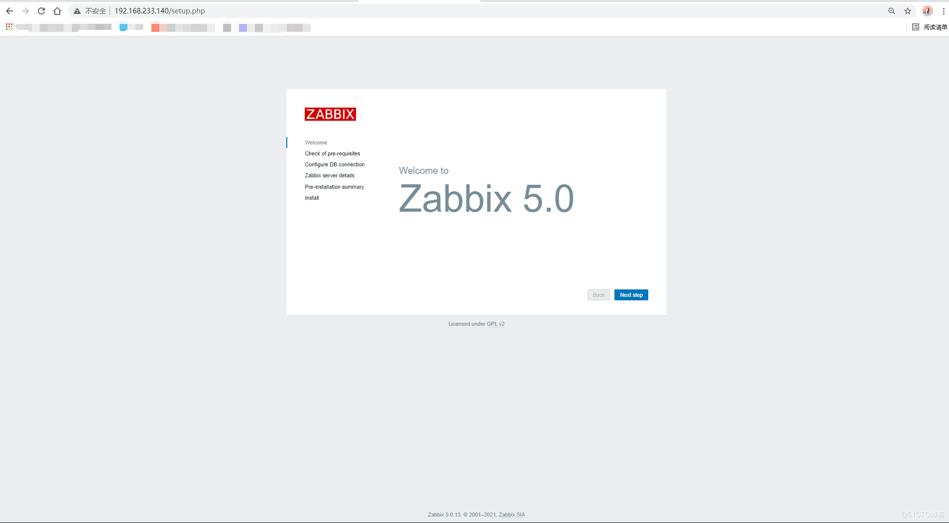 nginx的zabbix 5.0安装部署的方法