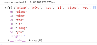 JavaScript常用数组去重方法