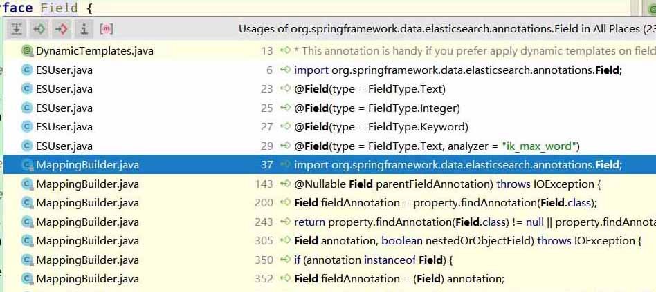 spring-data-elasticsearch @Field注解无效怎么办