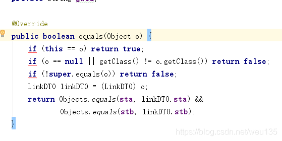 如何解决idea中默认equals和hashcode引起的bug
