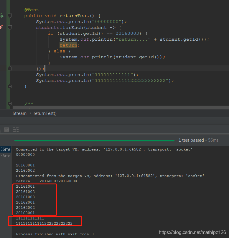 Java8 中怎么跳出foreach循环