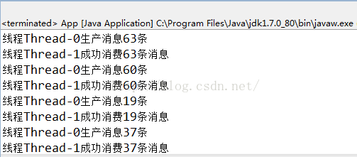 java中的wait()和notify()方法實現(xiàn)生產(chǎn)者消費者模式實例