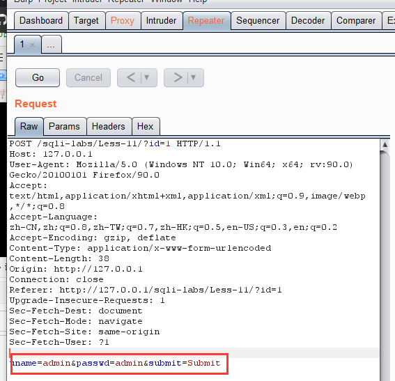 sql注入之類型以及提交注入的示例分析