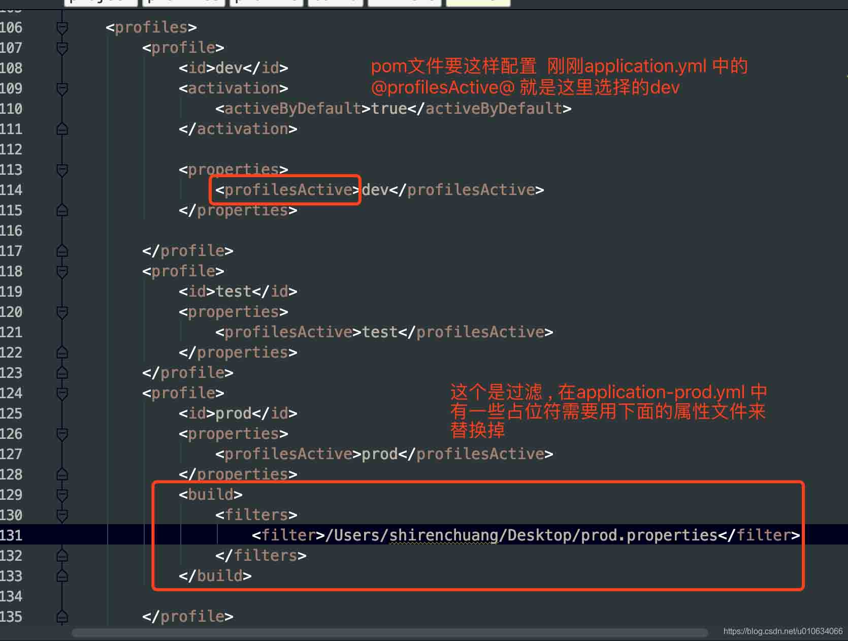 SpringBoot 中怎么根據(jù)不同profile選擇不同配置