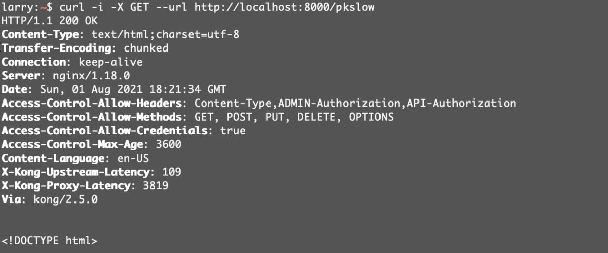 Docker怎么安装Kong API Gateway并使用