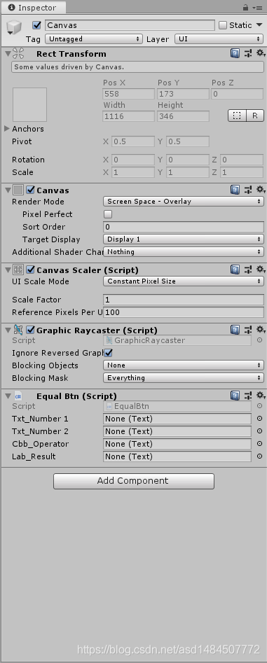 Unity使用多态制作计算器功能代码分享