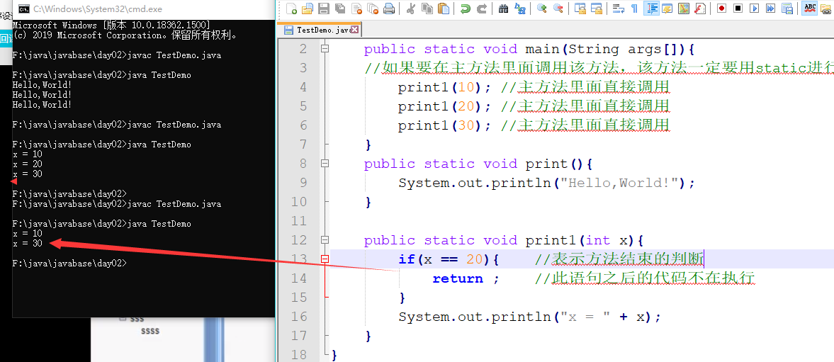 java基础之方法与对象的示例分析