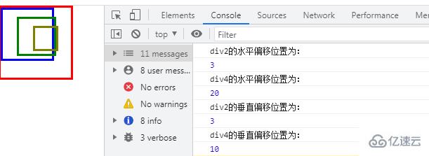 JavaScript中怎么计算元素的位置