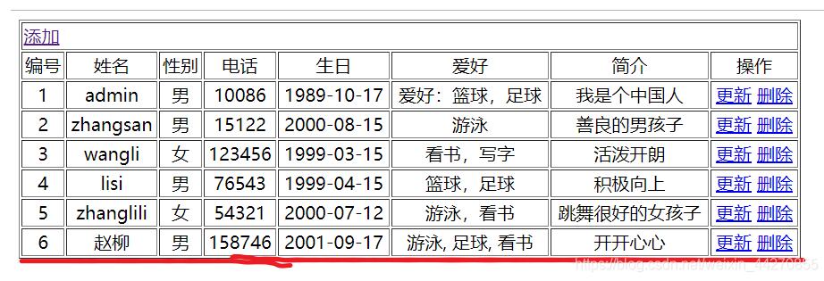 JavaWeb实现学生信息管理系统之二