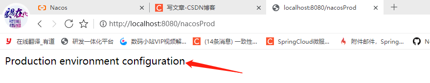 SpringBoot如何使用Nacos Config实现多环境切换