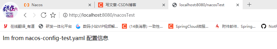 SpringBoot如何使用Nacos Config实现多环境切换