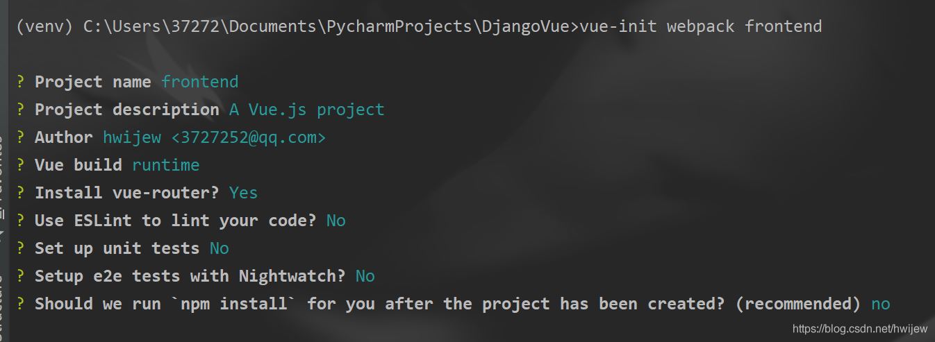 如何使用Django+Vue.js快速构建项目