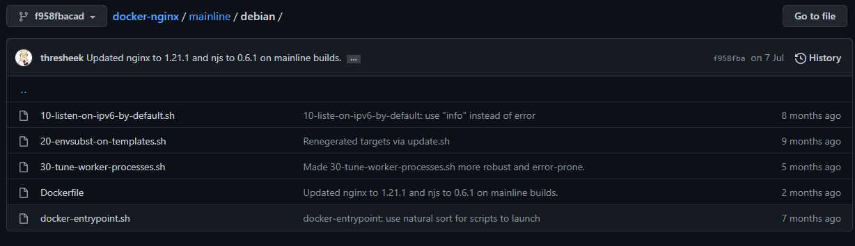 dockerfile中ENTRYPOINT与CMD的区别