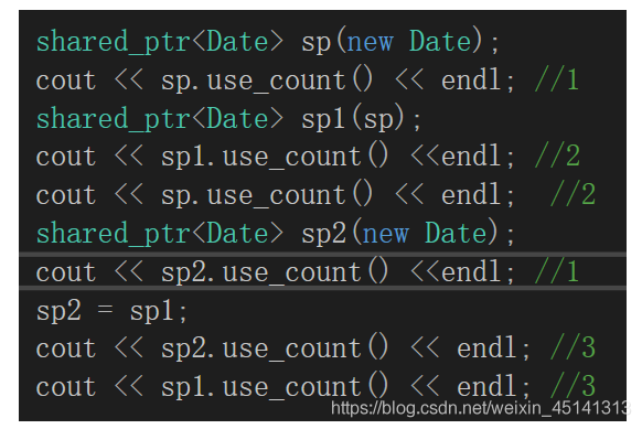 C++11智能指针的具体使用方法