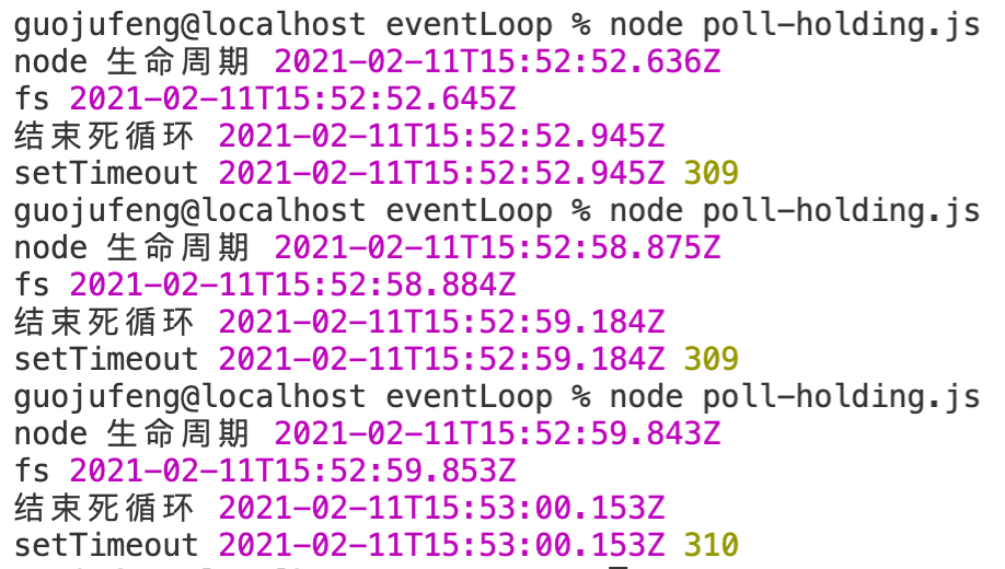 Node事件循环的原理是什么