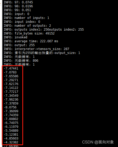 C++中TensorflowLite模型验证的过程