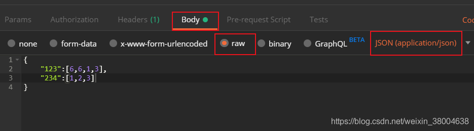 postman传参的格式有哪些