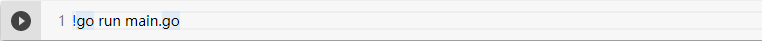 Colaboratory上运行Go程序的详细过程