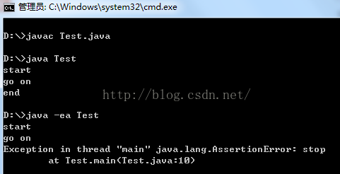 java的assert关键字用法