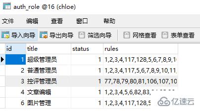 RBAC权限控制的实现原理