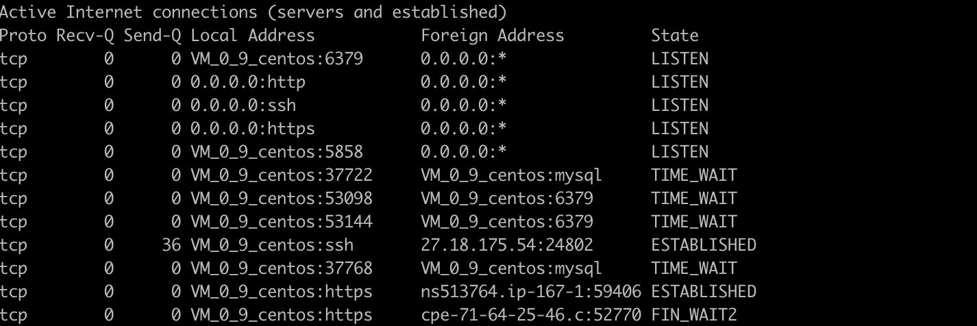 Linux中netstat命令怎么用