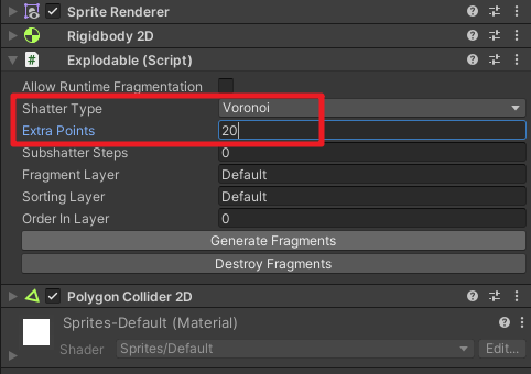 Unity2D圖片任意形狀破碎裂片效果如何實(shí)現(xiàn)