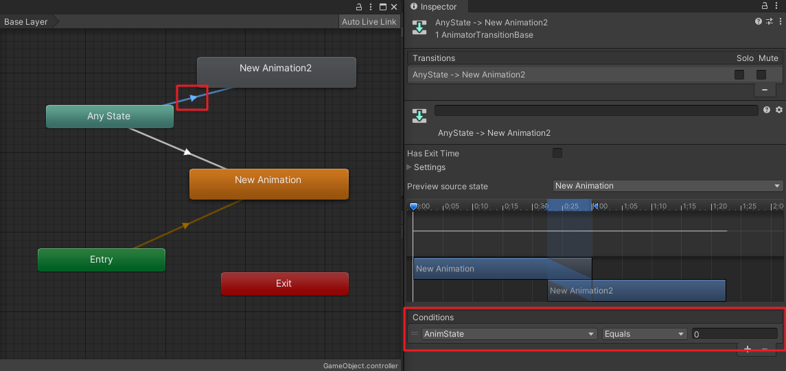 Unity的Animator組件的用法