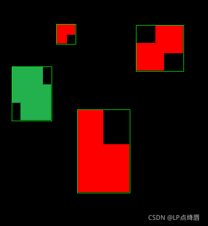 怎么用python opencv画外接矩形框