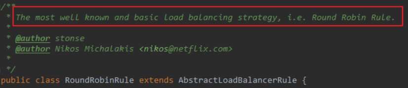 Java负载均衡拦截器的功能和负载均衡的策略