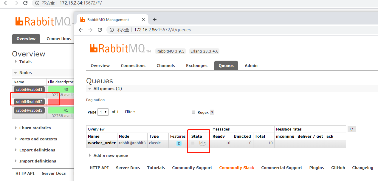 RabbitMQ高可用集群的介绍及构建的方法