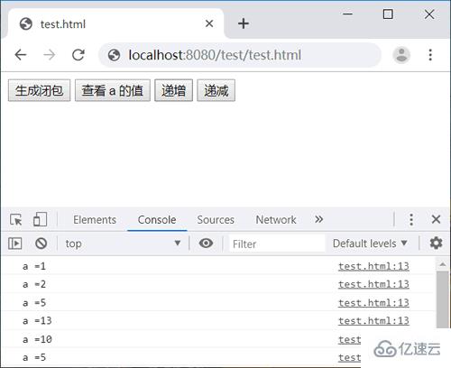 在javascript中闭包是不是作用域