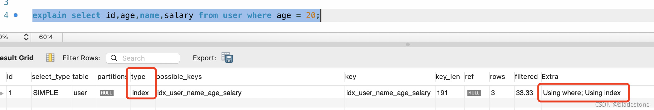 MySQL中回表和索引覆盖的示例分析