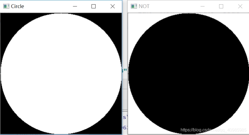 OpenCV按位AND OR XOR和NOT的示例分析