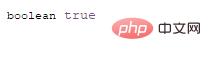 php如何将字符串转换为bool类型