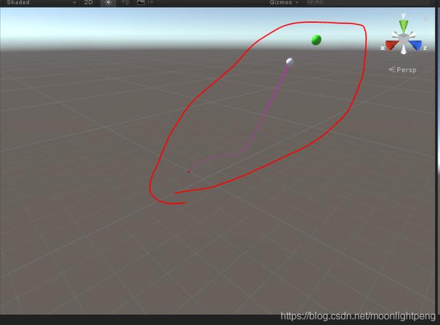 怎么用Unity画出物体运动时的轨迹