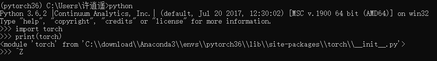 Win10操作系统中PyTorch虚拟环境配置和PyCharm配置的示例分析