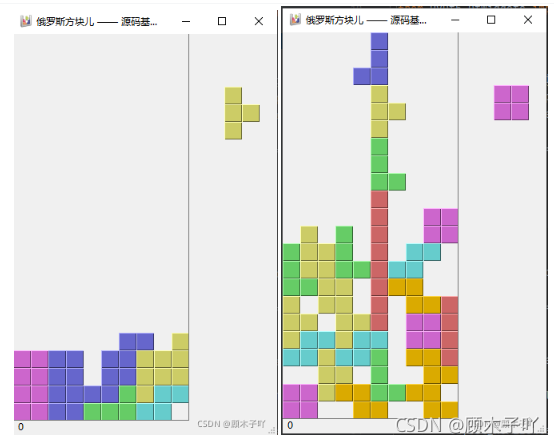 如何使用python制作俄罗斯方块