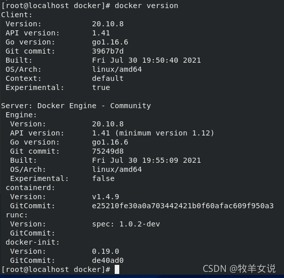 如何使用CentOS 8.4離線安裝Docker包